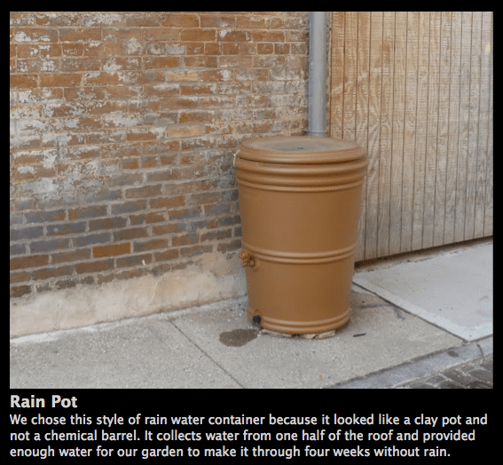 Lohre   Rain Pot Barrel